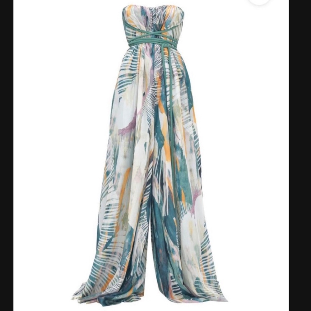 JUMA abstract bark jumpsuit by Andrea Iyama, NWT